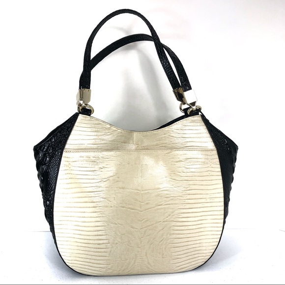 New Brahmin Green Black shoulder bag - Picture 3 of 8